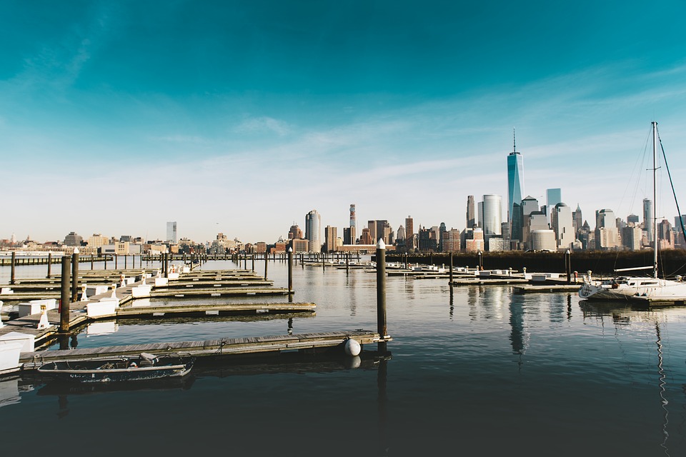 New York City Dock World Trade Center