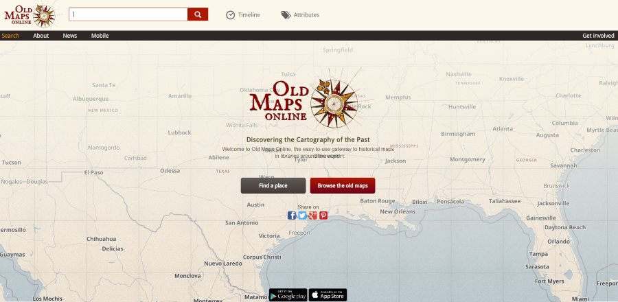 Old Maps Online