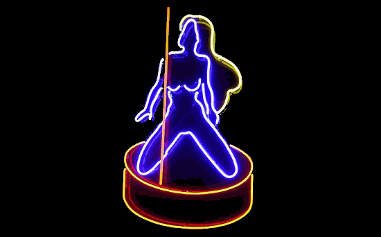 Neon Stripper