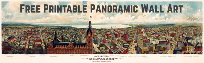 Milwaukee Panoramic Wall Art