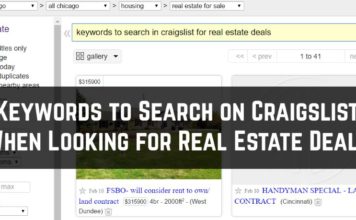 Craigslist Real Estate Deals