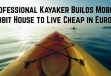 Professional Kayaker Builds Hobbit House to Live Cheap in Europe