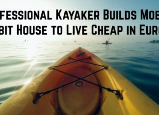 Professional Kayaker Builds Hobbit House to Live Cheap in Europe