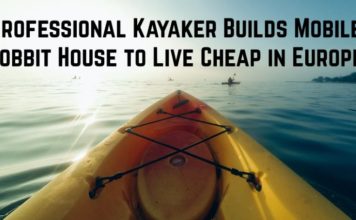 Professional Kayaker Builds Hobbit House to Live Cheap in Europe